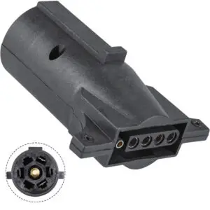 7-pin to 5-pin Trailer Wiring Plug Adapter