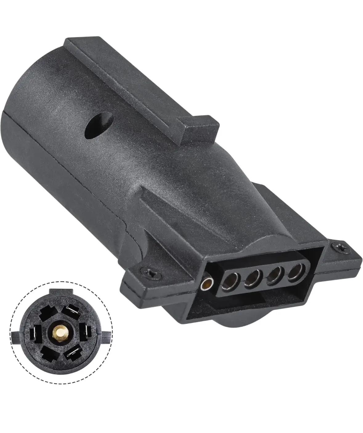 7-pin to 5-pin Trailer Wiring Plug Adapter